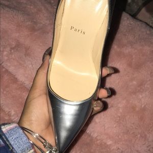 Kate Metallic Christian louboutin